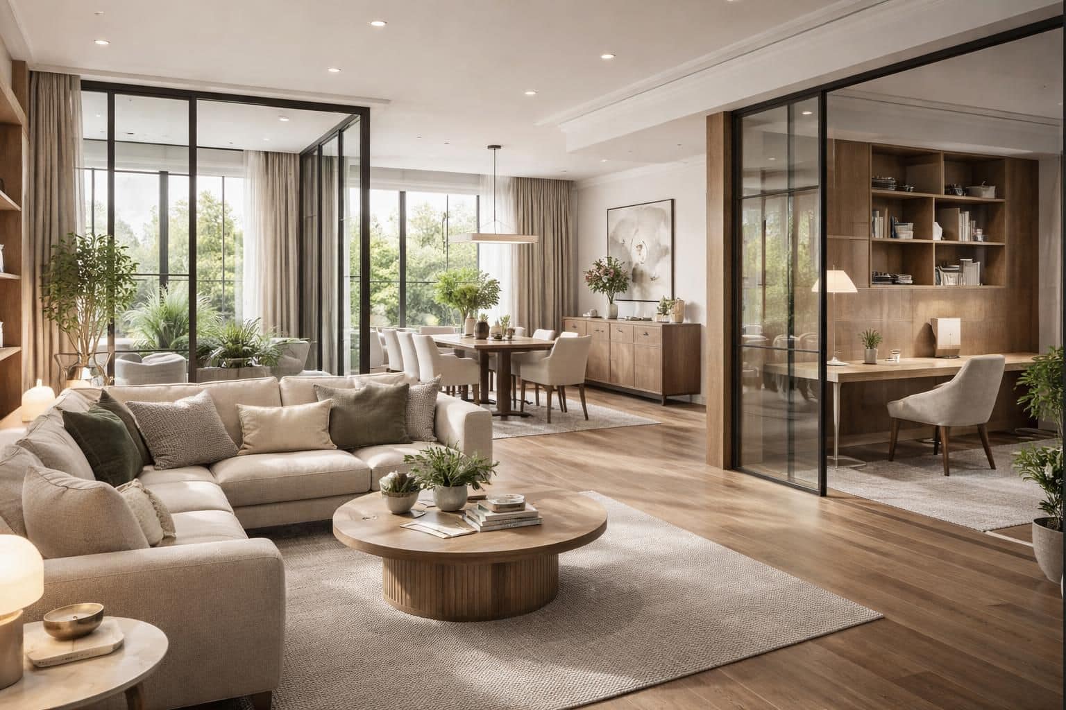découvrez comment créer une décoration harmonieuse et cohérente dans votre intérieur, même lorsque les pièces communiquent peu entre elles.