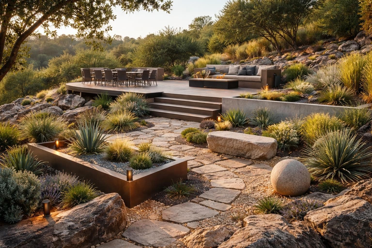découvrez des solutions d'aménagement extérieur adaptées aux sols difficiles pour créer un espace convivial et durable malgré les contraintes du terrain.