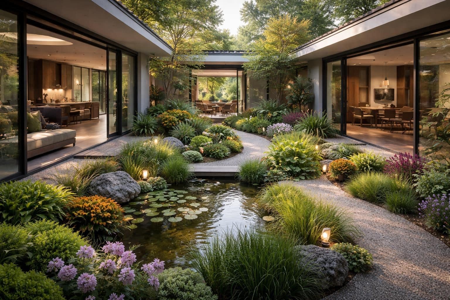découvrez comment aménager un jardin offrant une vue agréable depuis toutes les pièces de votre maison pour un cadre de vie harmonieux et apaisant.