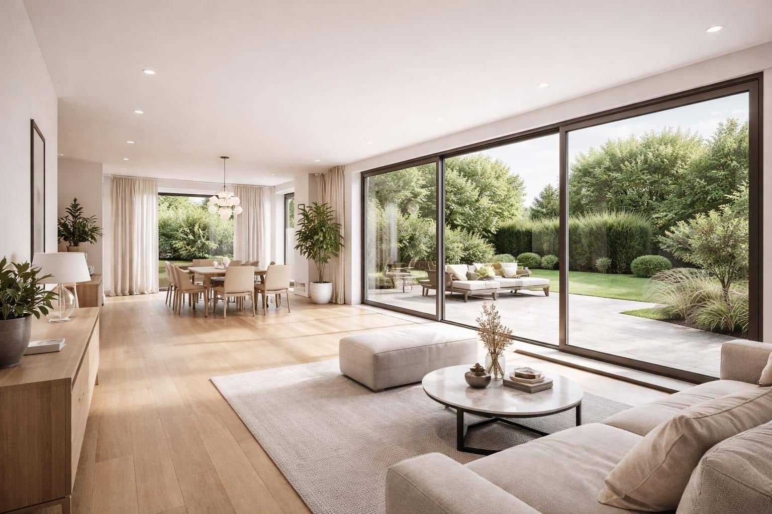 d&eacute;couvrez comment les baies vitr&eacute;es optimisent la circulation int&eacute;rieure de votre maison en apportant lumi&egrave;re naturelle et fluidit&eacute; dans vos espaces de vie.