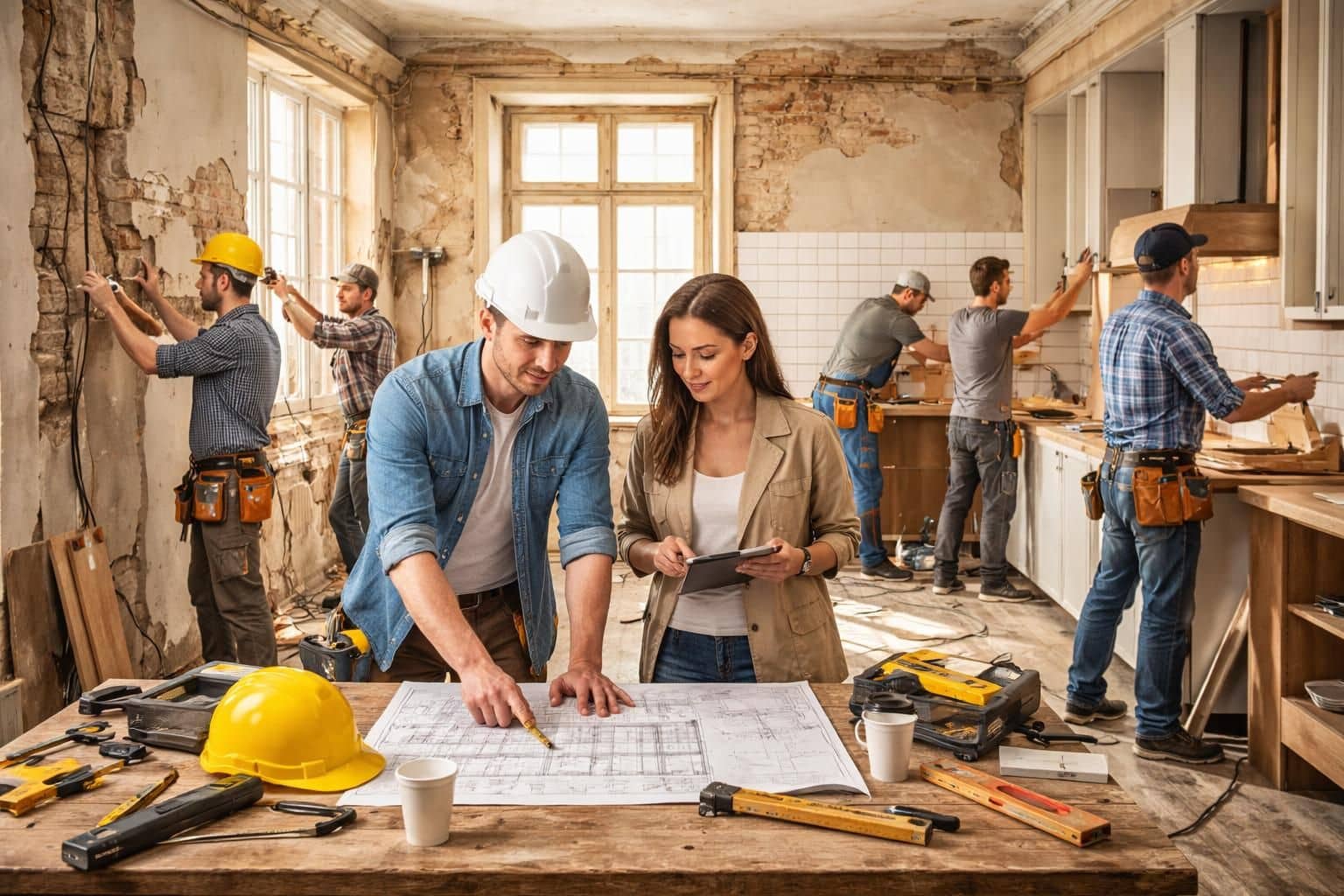 découvrez les erreurs courantes à éviter dans l'ordre des travaux lors d'une rénovation intérieure pour garantir un projet réussi et sans surprise.