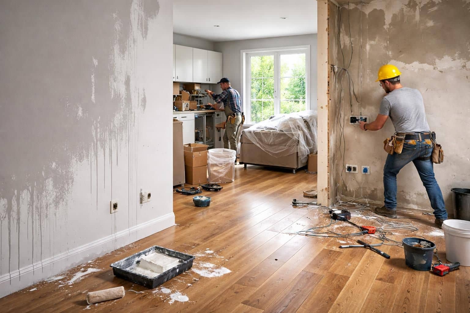 découvrez les erreurs courantes à éviter dans l'ordre des travaux lors d'une rénovation intérieure pour réussir votre projet en toute sérénité.